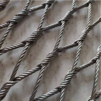 Filet de protection en câble métallique flexible en acier inoxydable 304 316, résistant à la corrosion et antirouille, pour zoo et volière