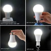 Ampoules Led d'urgence avec batterie Lithium-ion Rechargeable, lumière d'urgence, nouveauté