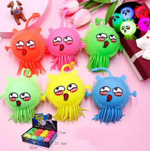 ของเล่นปลาหมึกน้อยเรืองแสง น่ารัก สไตล์การ์ตูน สีสันสดใส รูปสัตว์ในตู้ปลา รูปทรงมาการอง - Product Image 2