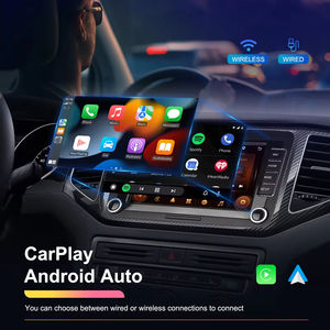 Autoradio dédié au groupe VW, Podofo 7 pouces, Android, CarPlay sans fil, Android Auto, GPS, WiFi, FM, RDS - Product Image 2