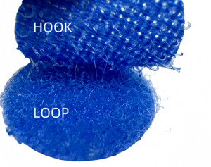 Points adhésifs ronds en nylon blanc transparent écologiques réglables avec boucles auto-agrippantes – Échantillon gratuit – Pièces Velcro - Product Image 3