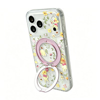 Coque 17 TPU+PET à technologie IMD, support magnétique rotatif à 360 degrés, découpes de précision pour l'appareil photo, anti-traces de doigts, directement de l'usine