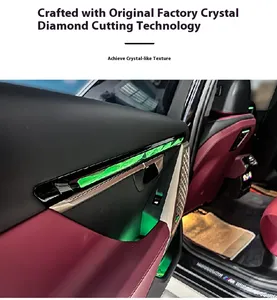Éclairage d'ambiance en cristal pour BMW Série 5 G60, éclairage d'ambiance pour porte arrière, mise à niveau de l'éclairage d'ambiance - Product Image 5