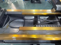 Tour CNC horizontal robuste à grande alésage de broche, grande taille, modèle CK61100E, avec commande Fanuc, lit plat, 220V 380V 430V