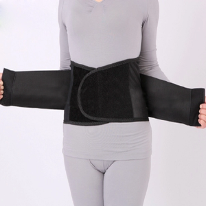 Aofeite traspirante nero 20 pz magneti cintura di supporto per massaggio lombare - Product Image 4
