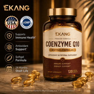 Fabriqué aux États-Unis Coenzyme Q10 Capsules molles Antioxydant Complément nutritionnel Soutien immunitaire et énergétique - Product Image 1