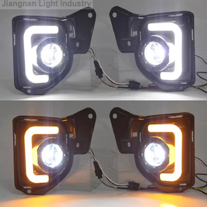 Đèn LED cho xe Toyota Hiace 2014 2015 2016 2017 2018 Có xi nhan 12V ABS Đèn xe LED DRL Đèn chạy ban ngày LED - Product Image 5