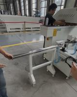 OUWO Nouvelle Conception Machine de Perçage et de Fraisage CNC 1200mm pour Profilés en Aluminium avec Broche Électrique, Équipement de Fabrication de Fenêtres