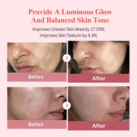 Masque en feuille de gelée rose au saumon PDRN naturel, marque privée, produits de soin de la peau du visage pour femmes, anti-âge, rides, hydratant, masque facial