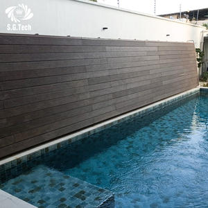 Cubierta Automática Plegable <span class=keywords><strong>para</strong></span> Piscina Water Crown, de Acero Inoxidable, Aluminio y Madera, Accesorio Ahorrador de Espacio <span class=keywords><strong>para</strong></span> Adultos, <span class=keywords><strong>Precio</strong></span> de Fábrica - Product Image 2