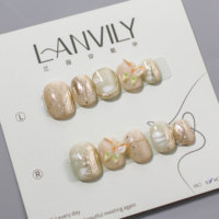 RONIKI Ongles artificiels press-on peints à la main de qualité supérieure, design exclusif personnalisé, ongles faits main, faible MOQ, commerce de gros mondial