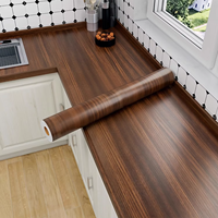 Papier peint autocollant en vinyle PVC imperméable à l'eau, imitation bois, écologique, pour portes d'armoires de cuisine et meubles d'extérieur d'appartement