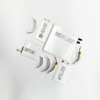 Baterai Lithium Polymer Bentuk Bulat Kustom Berkualitas Tinggi dengan PCB OEM & ODM LiPo Lipo Batteries