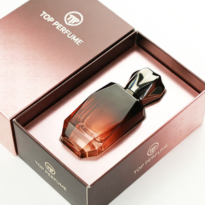 Flacon de parfum en verre losange <span class=keywords><strong>irrégulier</strong></span> à facettes dégradées, luxe léger, 50 ml, personnalisable, faible MOQ - Product Image 4