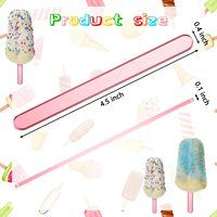 Acrylique réutilisable gâteau Pops moule miroir glace Pop bâtons pour la maison gâteau bonbons cadeaux fête-gâteau décoration fournitures