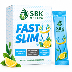 Suplemento Alimenticio Fast Slim, 30 Tiras, Quemador de Grasa, Acelerador del Metabolismo, Control de Peso - Product Image 1