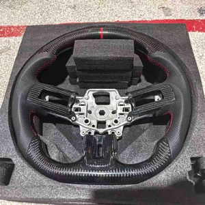 พวงมาลัยหนังคาร์บอนไฟเบอร์ขายดี เหมาะสำหรับรถฟอร์ด มัสแตง ปี 2020 2021 2022 <span class=keywords><strong>2023</strong></span> 2015 2016 2017 2018 2019 GT Shelby - Product Image 6