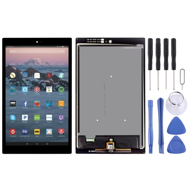 For Amazon Kindle Fire HD 10 7th Gen SL056ZE 2017 LCD Screen with Digitizer Full Assembly Tablet Screen Replacement
