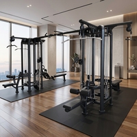 Equipo de Gimnasio: Máquina de Fitness Profesional de Entrenamiento Funcional con Cables Cruzados, 8 Estaciones Múltiples, Venta al por Mayor