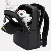 Sac à dos pour ordinateur portable 15,6 pouces, personnalisé en usine, tendance, pour étudiants, imperméable, grande capacité, respirant, pour les voyages d'affaires