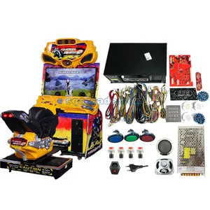 F & F Arcade Super Bike 2 Fast Diy Full Kit Motorrad rennen Motor fahren Spiel Brettspiel Simulator Kinder Rennspiel maschine