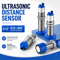 Sensor Jarak Ultrasonik & Sensor Level Cairan UB500-18GM75, Saklar Kedekatan Level Ultrasonik Output Analog untuk Deteksi Material
