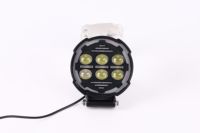 Yongyou Meilleure Vente Direct Usine Phare LED de Voiture en Aluminium à 10 Lentilles, Multicolore, Éclairage de Travail Tout-Terrain Étanche avec Ligne de Découpe