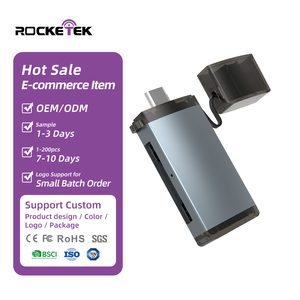 <span class=keywords><strong>Carcasa</strong></span> de Aluminio, Adaptador de Lector de Tarjetas CFexpress Tipo B USB C 3.1 Gen 2 de 10 Gbps Externo, Compatible con Windows/Mac/Linux/Android - Product Image 1