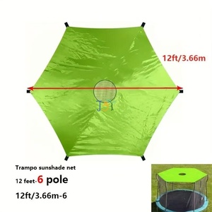 6-16 Inch UV-Resistant <strong>Trampoline</strong> Sunshade Cover with Anti-Slip Protection Tent for Outdoor <strong>Trampoline</strong> <strong>Canopy</strong> for Entertainment - Product Image 3