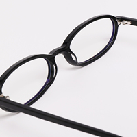 Lunettes optiques ovales vintage de luxe Lmamba 2511F, logo personnalisé, montures de lunettes en acétate de haute qualité, hommes et femmes