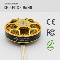 Moteur brushless EAGLEPOWER LA8308 KV90/130/160/180/205 à couple élevé 1300W, étanche IP54, double trou de fixation pour drone