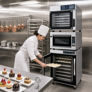 <span class=keywords><strong>Forno</strong></span> Professionale <span class=keywords><strong>per</strong></span> Lievitazione e Cottura 60x40cm con Funzione di Cottura <span class=keywords><strong>per</strong></span> Pasticcerie e Torte - Product Image 4