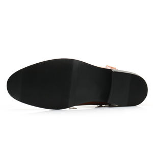 Botas Chelsea Impermeables en Oferta con Entresuela Gruesa y Elevada y Suelas Tipo Muffin, Botas de Mezclilla y Cuero hasta el Tobillo - Product Image 4