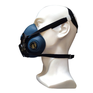 Maschera Medica Antiallergica in Gomma a Mezzo Viso Ayonsafety, Standard, 3 Strati, 2 Porte, Riutilizzabile, con Fascia Regolabile a Quattro Punti - Product Image 6