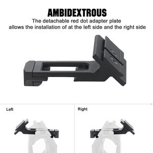 Ohhunt Super sottile con montaggio Offset 45 gradi piastra adattatore punto rosso compatibile per acroimpronta - Product Image 4