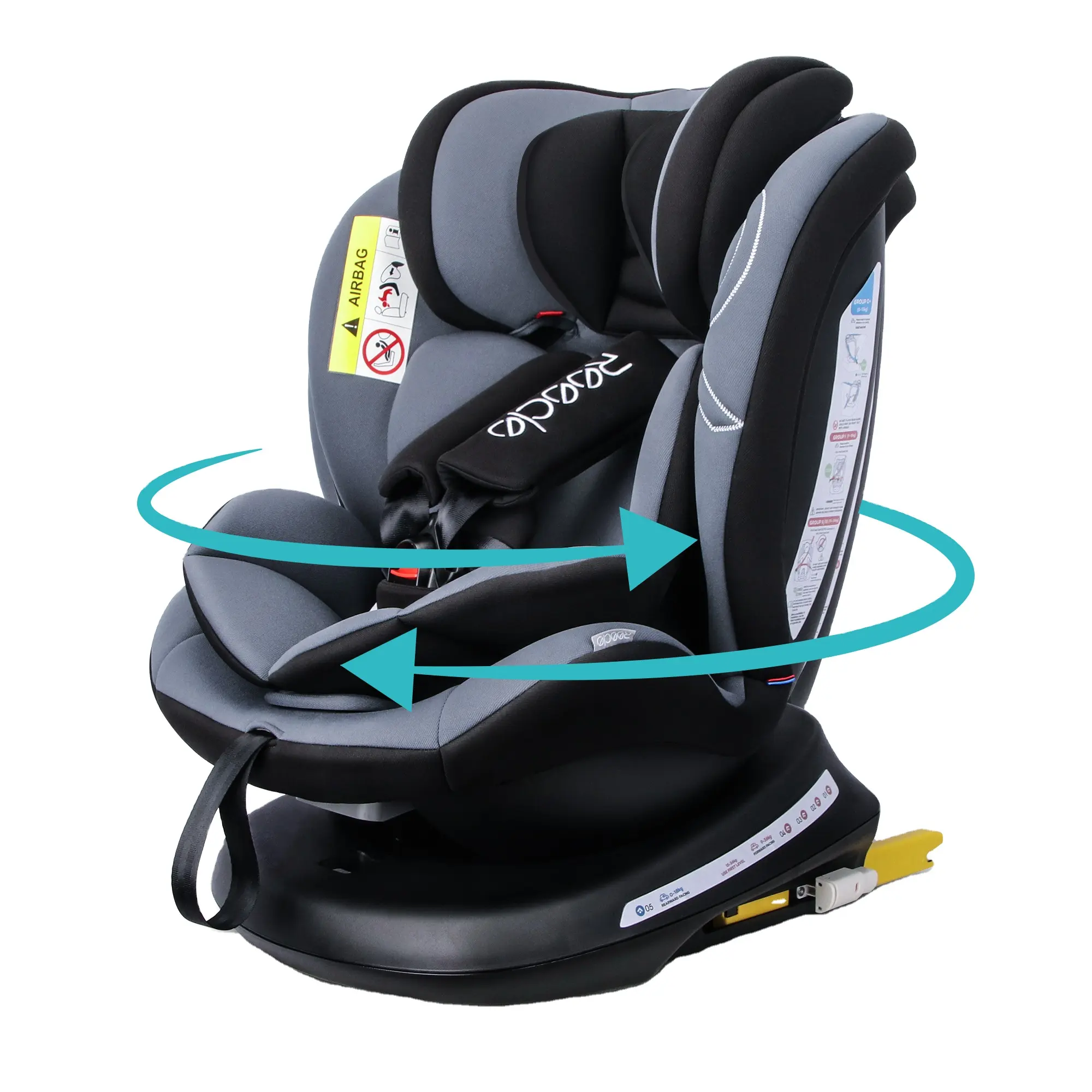 New Baby Car Seat Safety Products Comfortable With Isofix And Top Tether Car Seat For Children Baby