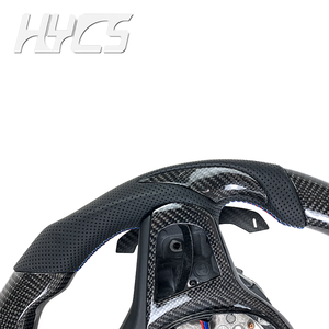 Volante Personalizado de Fibra de Carbono y Cuero Estilo Racing para <span class=keywords><strong>BMW</strong></span> G20 G30 <span class=keywords><strong>G21</strong></span> M3 M4 320i 325i <span class=keywords><strong>330i</strong></span> 340i - Product Image 5