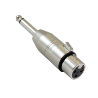 Adaptateur audio SINUSLIVE XLR femelle vers TRS 1/4 pouce, adaptateurs symétriques XLR femelle vers jack 6,35 mm mâle