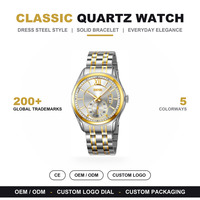 Montres-bracelets Skmei 9319 personnalisées en acier inoxydable, nouveau design unique, haute qualité, étanches et élégantes