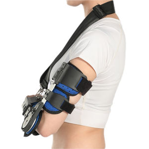Attelle de coude à charnière médicale supérieure pour support de fracture de l'avant-bras orthèses mobilité physiothérapie fixation respirante - Product Image 2