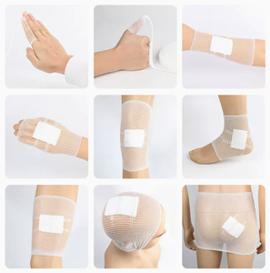 Pansement élastique <span class=keywords><strong>tubulaire</strong></span> en <span class=keywords><strong>filet</strong></span> pour soins des plaies médicales, utilisé pour les doigts, la tête, le bras, le genou - Product Image 5