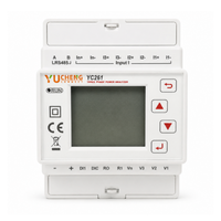 Compteur intelligent triphasé OEM YC-231(261) avec bobine Rogowski, rail DIN, mesure flexible de l'énergie électrique, moniteur de puissance 0.2s
