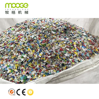 Máquina Automática de Lavado de Botellas y Contenedores de HDPE/LDPE, Línea de Lavado de Residuos de HDPE con Máquina de Lavado por Flotación de HDPE