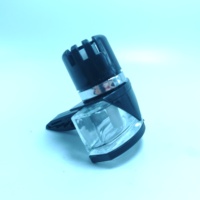 Diffuseur de parfum liquide pour voiture 10 ml, style moderne, vide, en verre et plastique, avec clip robuste, rechargeable, écologique
