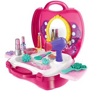 Estuche <span class=keywords><strong>de</strong></span> transporte <span class=keywords><strong>de</strong></span> <span class=keywords><strong>maquillaje</strong></span> <span class=keywords><strong>para</strong></span> niños en edad preescolar, 18 unidades, juguete <span class=keywords><strong>de</strong></span> juego <span class=keywords><strong>para</strong></span> <span class=keywords><strong>niñas</strong></span> - Product Image 3