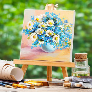 卸売カスタマイズミニ木製イーゼル木製イーゼルディスプレイスタンド子供用 - Product Image 6