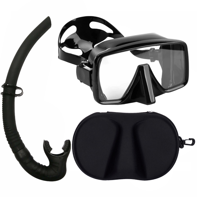 Anti Fog Tempered Glass Mask High Standard Scuba Diving Equipment Diving Mask and Snorkel Diving Set