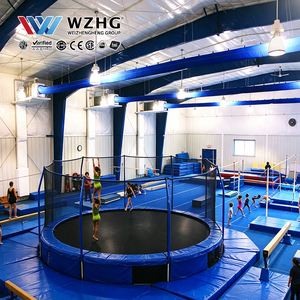 Installation d'entraînement de gymnastique préfabriquée en acier pour les centres d'entraînement sportif en salle et les installations de pratique athlétique - Product Image 1