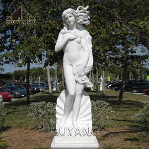 QUYANG grec jardin décoration grandeur nature femme nue pierre naturelle marbre déesse <span class=keywords><strong>Aphrodite</strong></span> Statue Sculpture - Product Image 6
