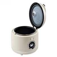 Cuisinière à riz RAF R.0107 2L 400W, cuisinière compacte avec poignée supérieure portable, pot facile à nettoyer et revêtement antiadhésif pour la cuisine à domicile